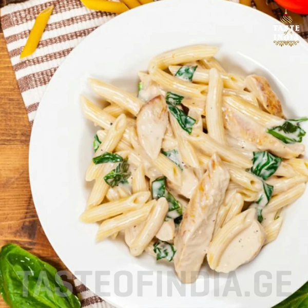 Chicken Pasta (Alfredo)